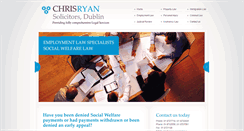 Desktop Screenshot of chrisryansolicitor.ie